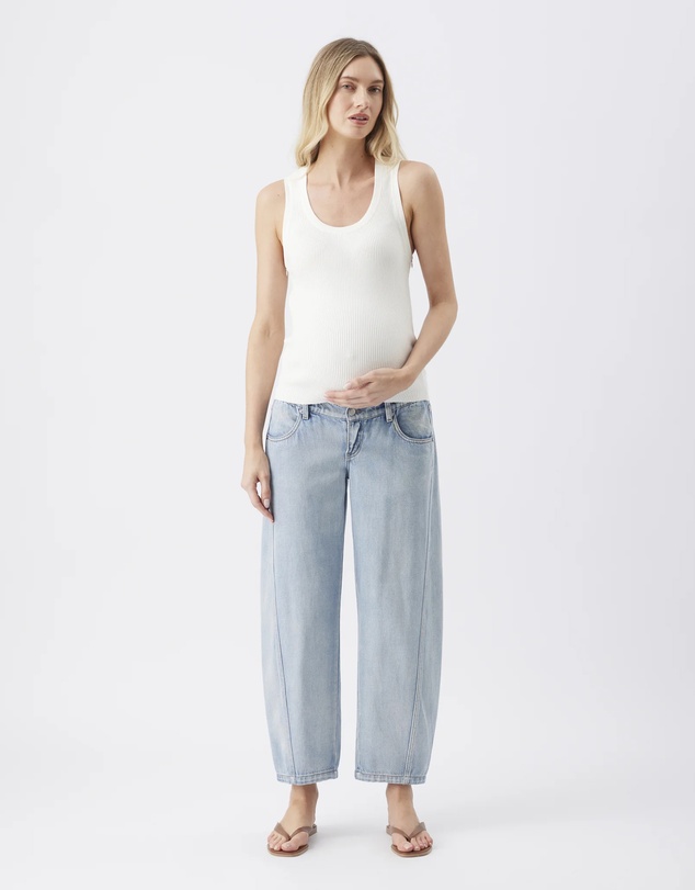 Ripe Maternity - Lex Barrel leg Jean