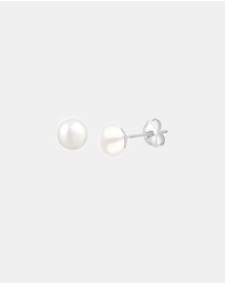 Elli Jewelry - Earrings 925 Sterling Silver Freshwater Pearls