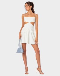 EDIKTED - Ari Cut Out Corset Mini Dress