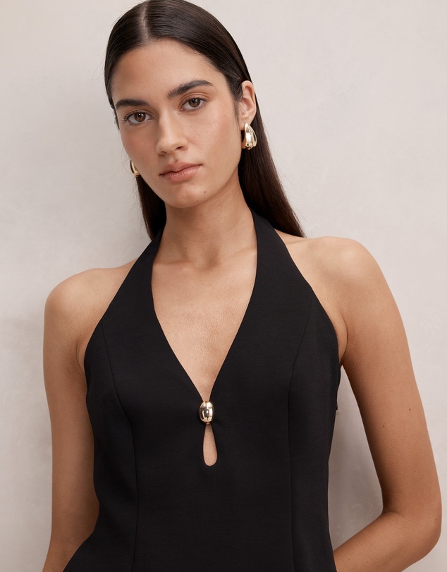 Forever New - Bria Hardware Keyhole Top