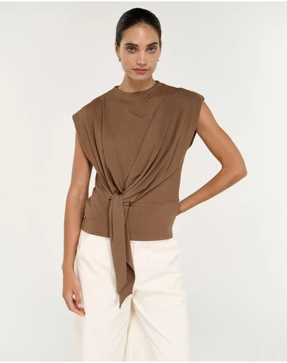 Staple the Label - Willow Draped Top