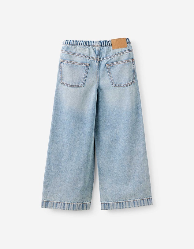 Cotton On Kids - Relaxed Wide Leg Denim Jean