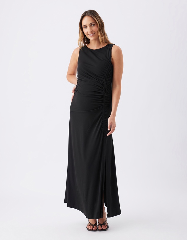 Ripe Maternity - Erika Ruched Dress