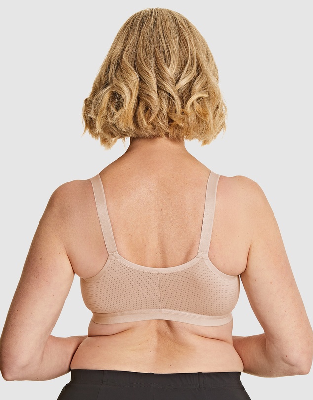 Royce Lingerie - Silver Wirefree Press Stud Front Close Post Surgery Bra