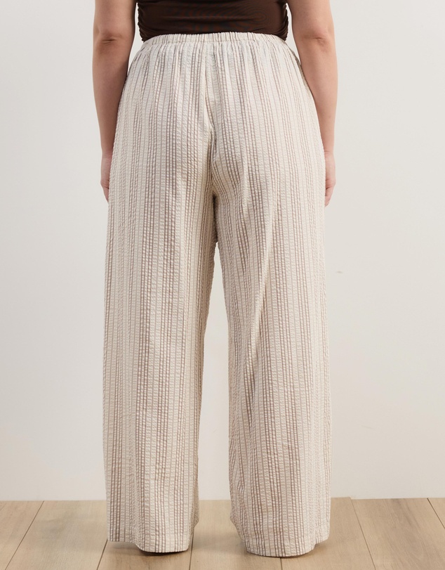 Atmos&Here Curvy - Tenley Wide Leg Drawstring Pants