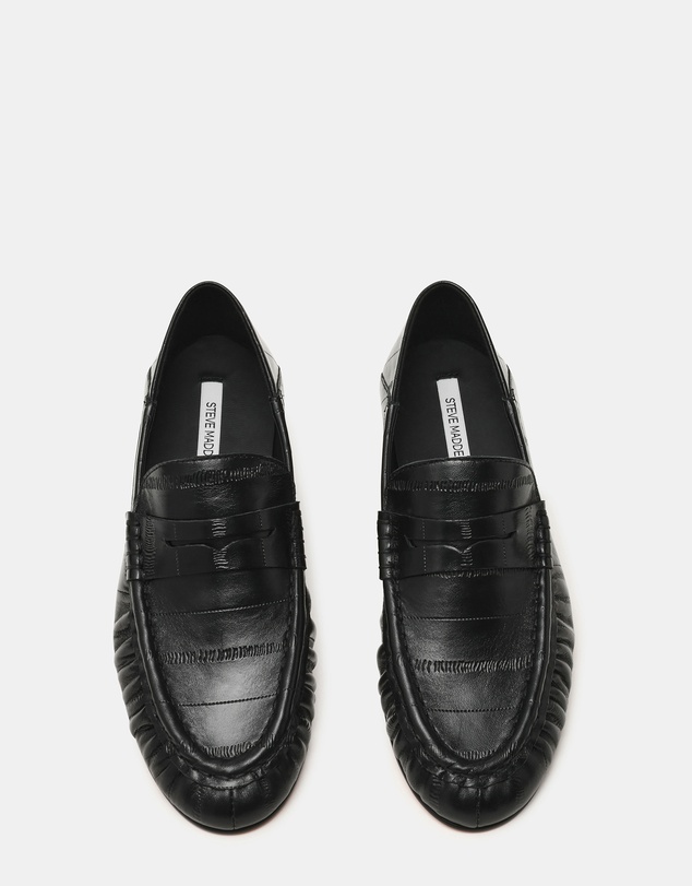 Steve Madden - Roger Black Leather Loafers