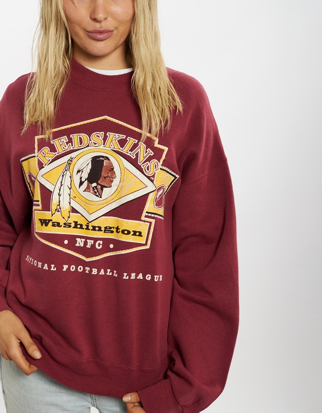 Vintage by The Real Deal - Pre Loved - 90s NFL Washington Redskins Sweatshirt