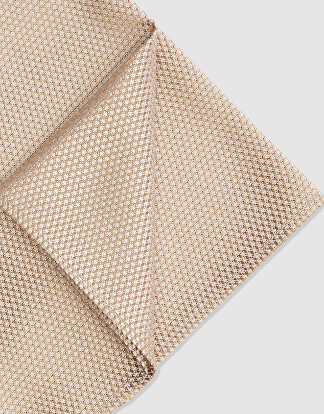 Politix - Silk Textured Two-tone Pocket Square
