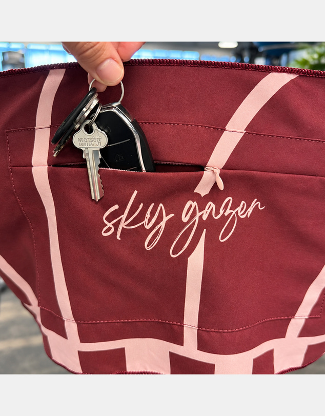 Sky Gazer - Hooded Gym Towel
