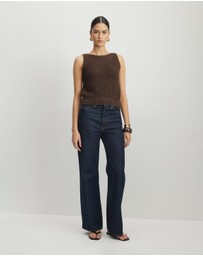 AERE - Layla Organic Cotton Vest