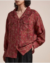 Found - Floral Camp Shirt