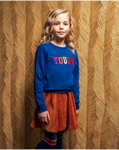 B.Nosy - Ruffle Corduroy Velour Skirt - Kids-Teens
