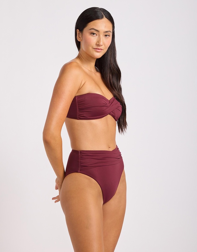 Seafolly - High Waist Wrap Front Pants