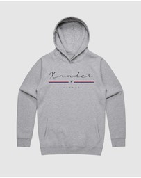 Xander - Grid Hoodie - Youth