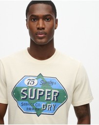 Superdry - Workwear Gasoline Graphic Tee