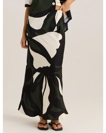 Sass - Tarni Satin Slip Skirt