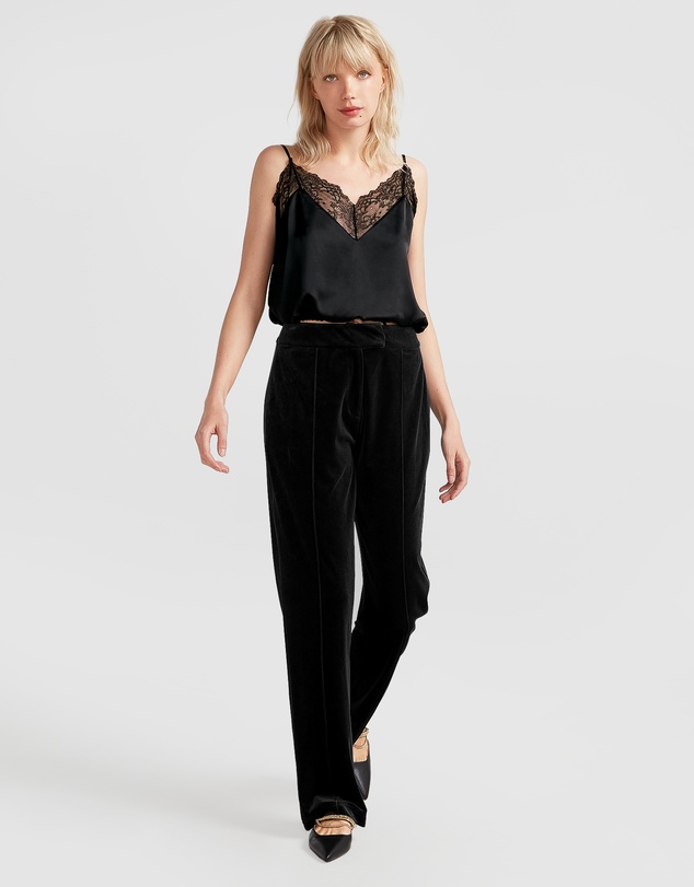 Belle & Bloom - Reverie Velvet Pant