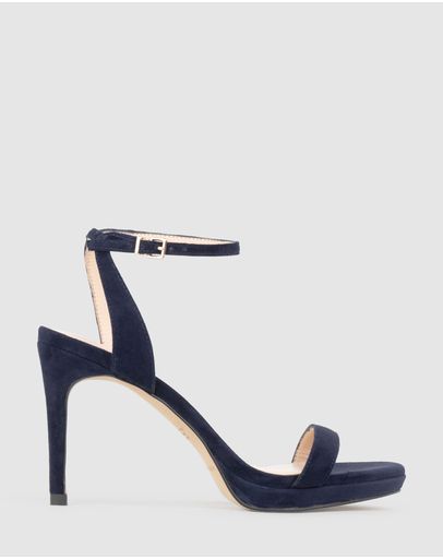 Navy Suede