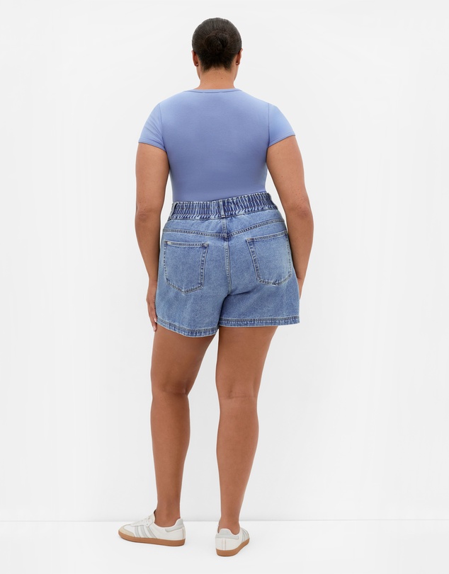City Chic - Micro Game Day Print Tee - Blue