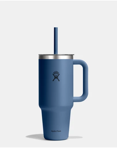 Hydro Flask - 40 Oz Travel Tumbler Clear Lid