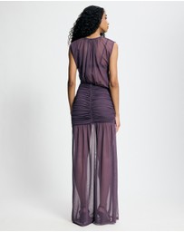 Lover - Marchesa Mesh Maxi Dress