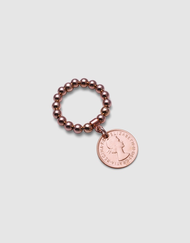 Von Treskow - Stretchy Ring With Coin