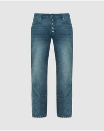 Wynn Hamlyn - Button Fly Classic Jeans