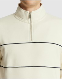 yd. - Battersea 1/4 Zip Sweatshirt