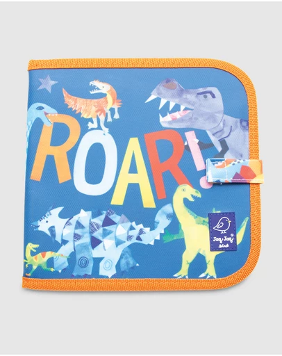 Jaq Jaq - Jaq Jaq Bird -  Doodle It & Go Erasable Book - Hello, World - Dino