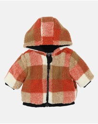 Fox & Finch - Mr Fox Sherpa Check Jacket - Babies