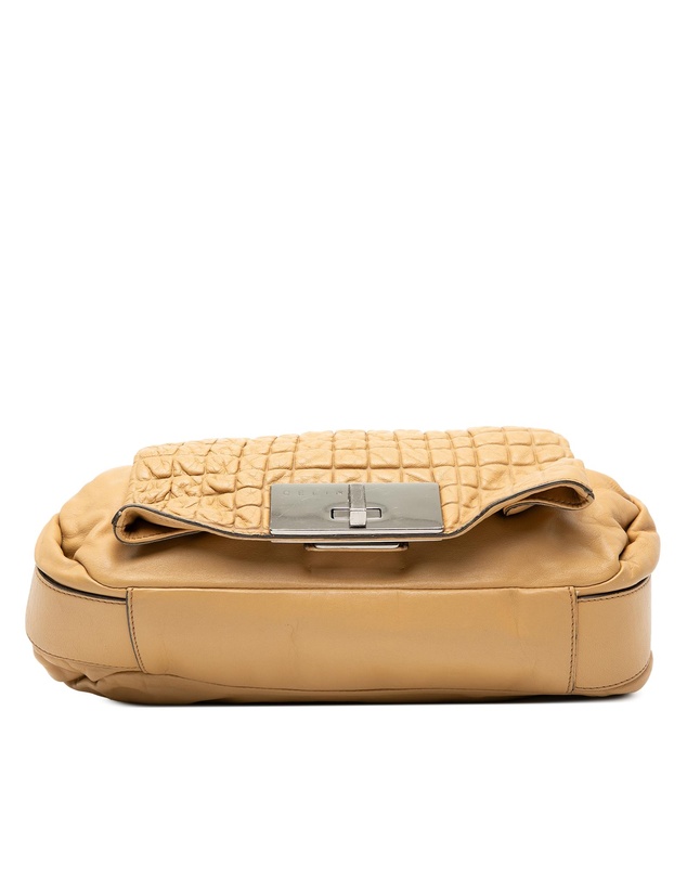 Pre-Loved by Azura Reborn - Pre-Loved Lambskin Watch Me Gauffre Flap Shoulder Bag