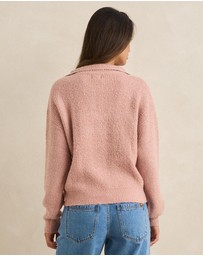 Rhythm - Quinn Zip Knit Jumper