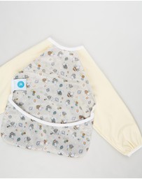 itti bitti - Sleeved Bib Smocks - Buzz