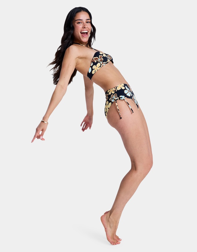 Roxy - Womens Nostalgic Feel Mid Waist Clessic Bikini Bottom