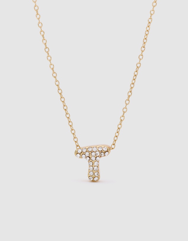 Seed Heritage - Initial Jewel Bubble Necklace