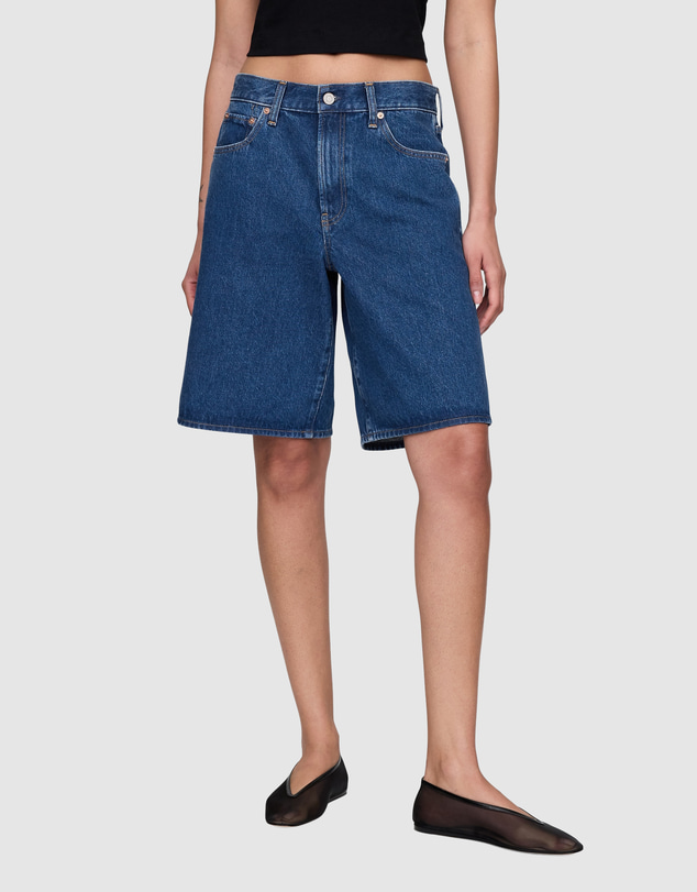 GAP - Denim Longline Shorts
