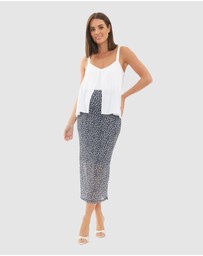 Ripe Maternity - Kara Mesh Skirt