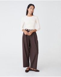 Forcast - Devon Long Sleeve Rib Tee