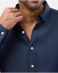 Brooksfield - Casual Linen Shirt