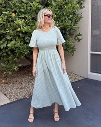 Esther & Co - Iolana Dress - Soft Khaki