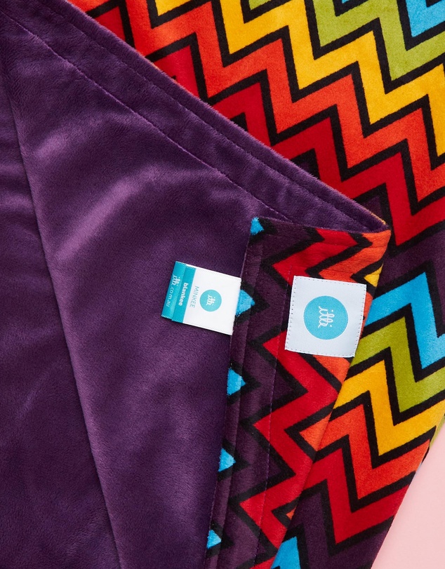 itti bitti - Travel Blankee - Shazam with Mulberry