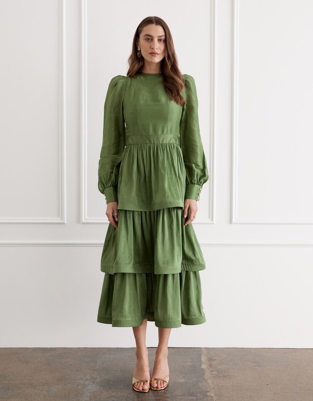 Aqua Blu Australia - Imperial Faye Midi Dress