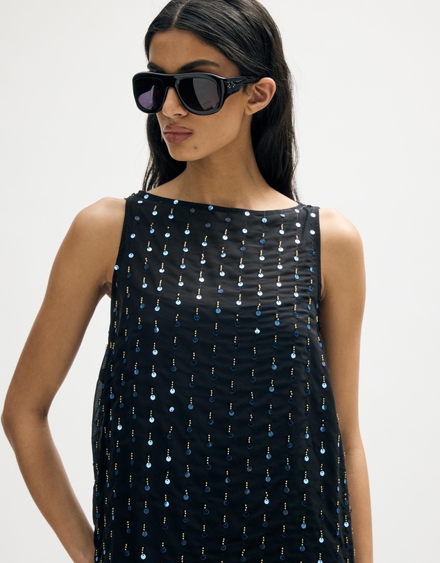 Minima Esenciales - Sevina Beaded Maxi Dress