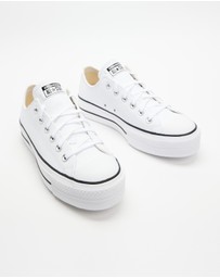 Converse - ICONIC EXCLUSIVE Chuck Taylor All Star Leather Platform Sneakers