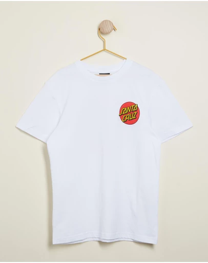 Santa Cruz - Classic Dot Chest Tee - Teens