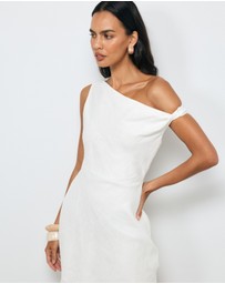 AERE - Astraea Off Shoulder Mini Dress