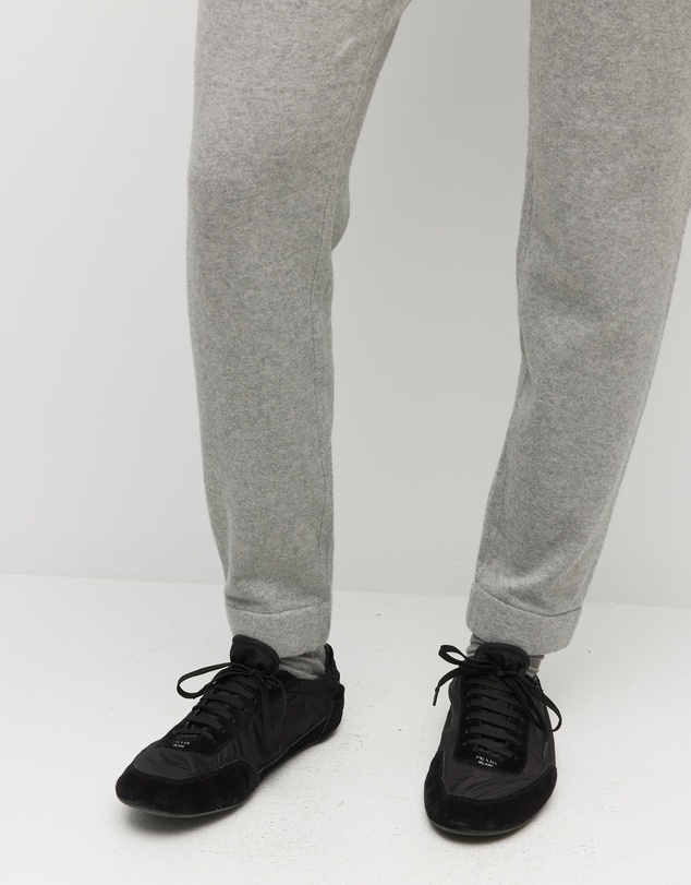 JH Lounge - JHL Slim Trackpant (Cotton Cashmere) Grey Marle