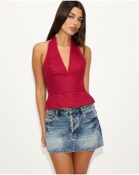 Dazie - Nora Halter Top