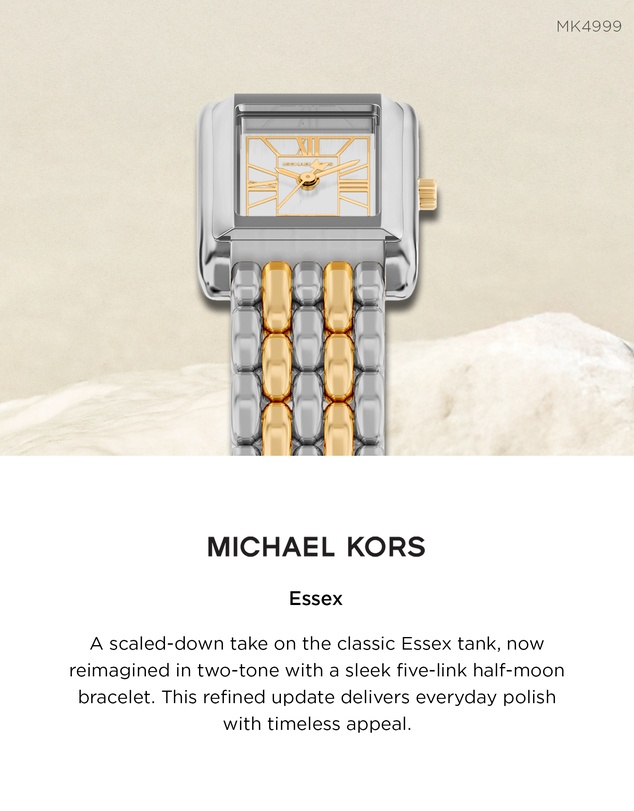 Michael Kors - Essex Two Tone Analogue Watch