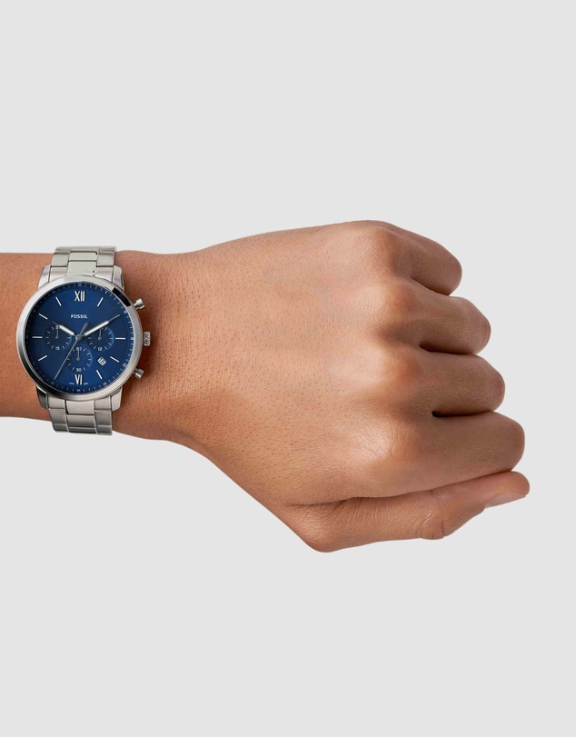 Fossil - Neutra Silver Tone Chronograph Watch